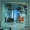   glass door
